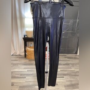 Spanx faux leather leggings